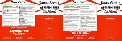 Direct Safety AspirinFree Label 2.jpg Direct Safety AspirinFree Label 2